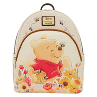 Winnie the Pooh Floral Bee Mid-Size Backpack new in box by Disney with honey pot and floral design