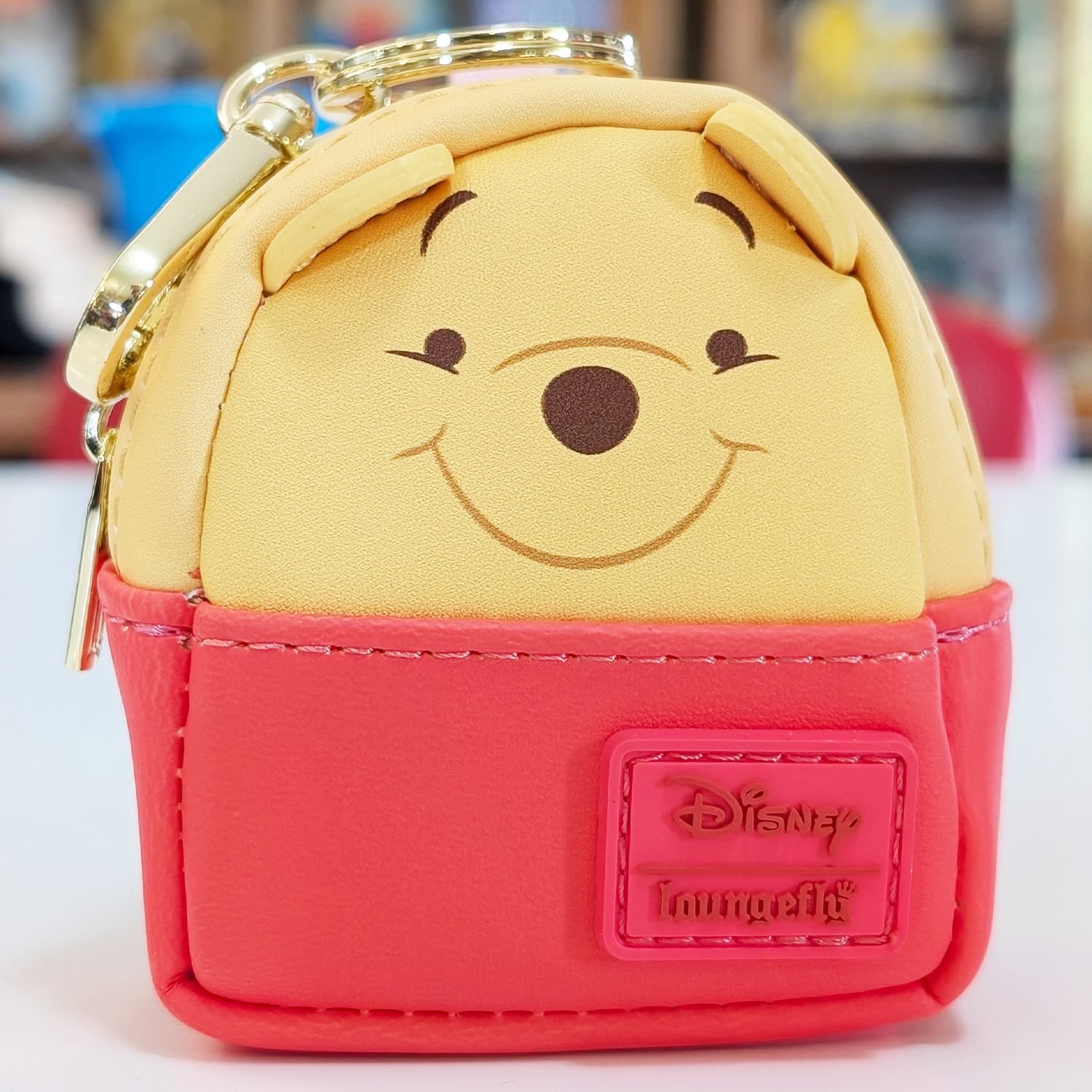 Mini-Loungefly Disney Winnie the Pooh and Friends Cosplay U-PICK Bag Charm Key Chains new in box by Loungefly with red bottom pouch