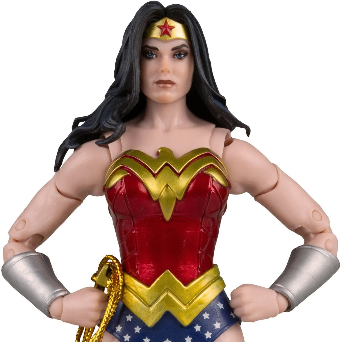 Wonder Woman Classic DC Multiverse McFarlane Vault Collection Wave 1 Action Figure by McFarlane Toys with Sword and Lasso 7-Inch