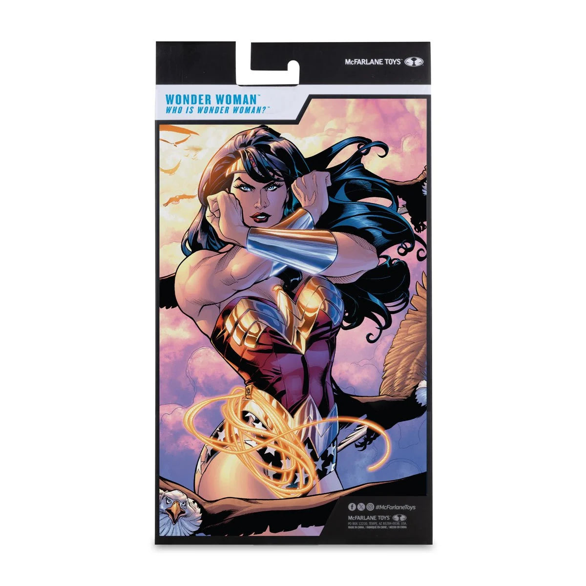 Wonder Woman Classic DC Multiverse McFarlane Vault Collection Wave 1 Action Figure McFarlane Toys with Sword and Lasso 7-Inch