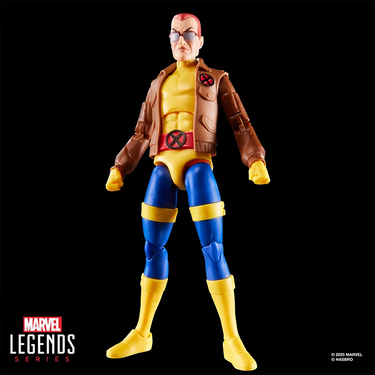 Hasbro Marvel Legends 6-inch action figure of Morph from X-Men 97 with detailed costume and articulation
