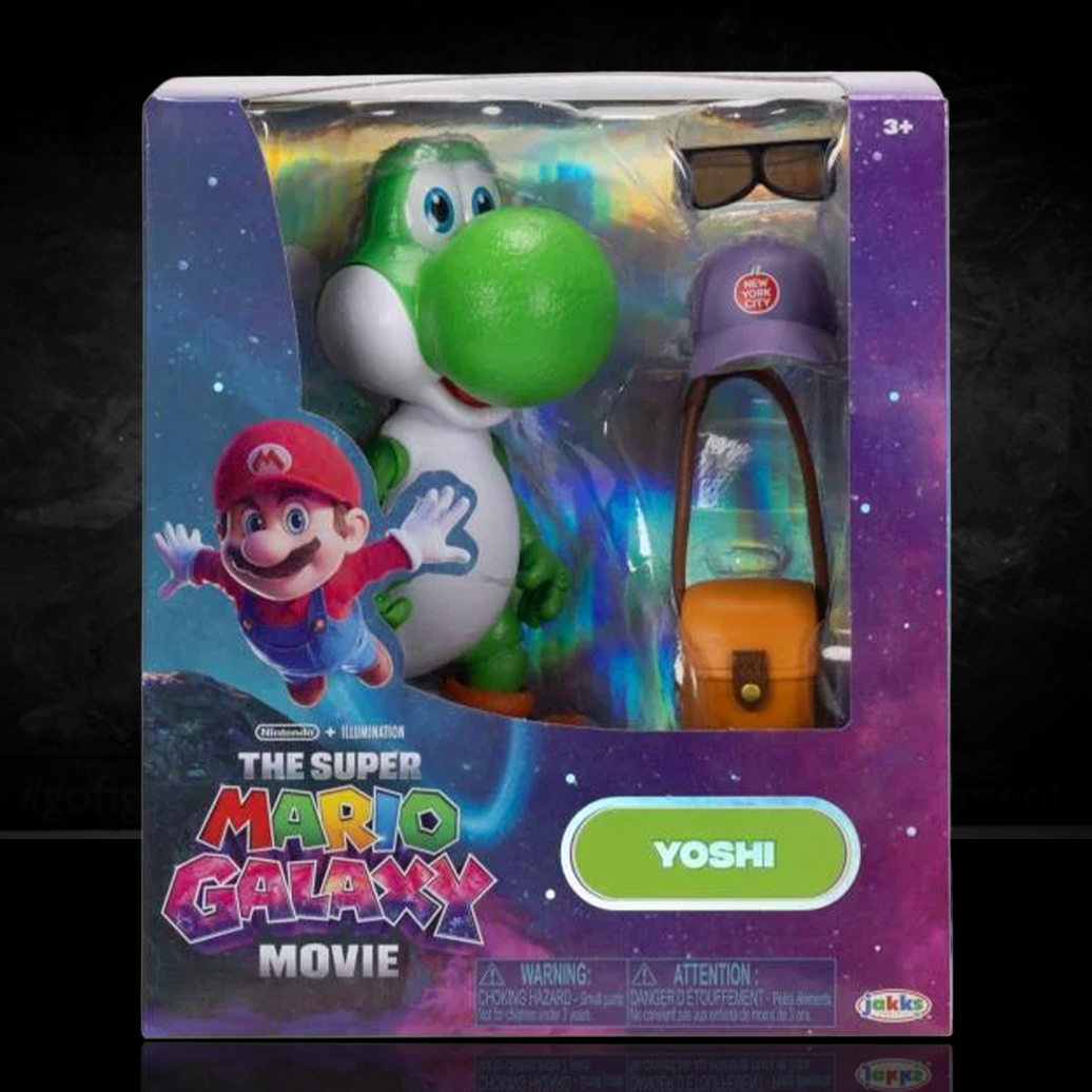 The Super Mario Galaxy Movie Yoshi 5-Inch Scale Action Figure