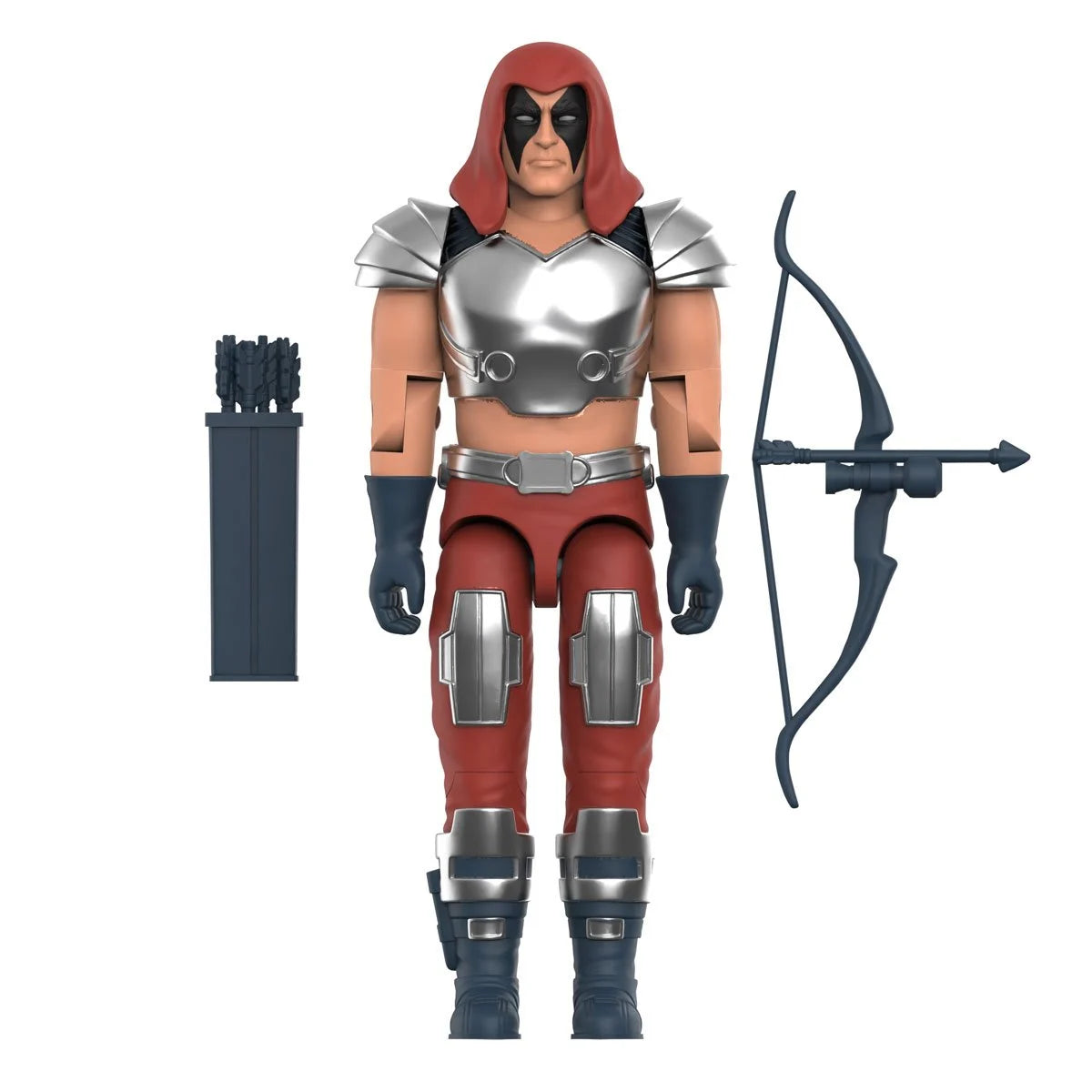 Zartan GI Joe Comic ReAction Plus 1:18 Scale 3 3/4-Inch Action Figure by Super7 with bow and quiver accessories