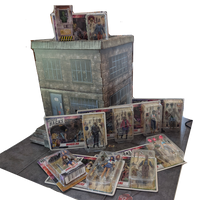 Vitruvian H.A.C.K.S. Zombie Land Complete Set Diorama and 10 Z-Series Action Figure Lot by Boss Fight Studio Llc new in box