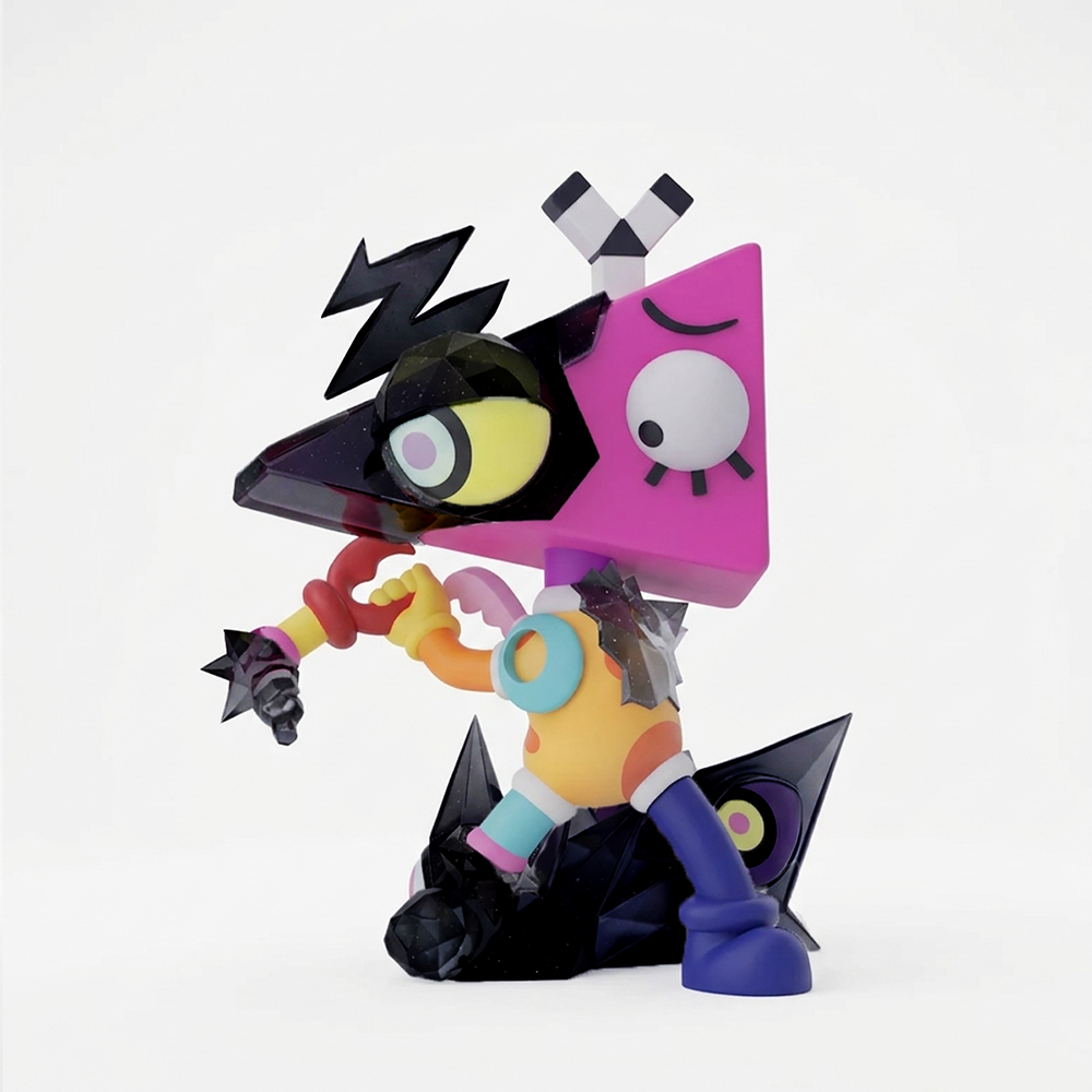 Abstracting Zooble - 3.5" Action Figure (The Digital Circus) by Glitch Productions