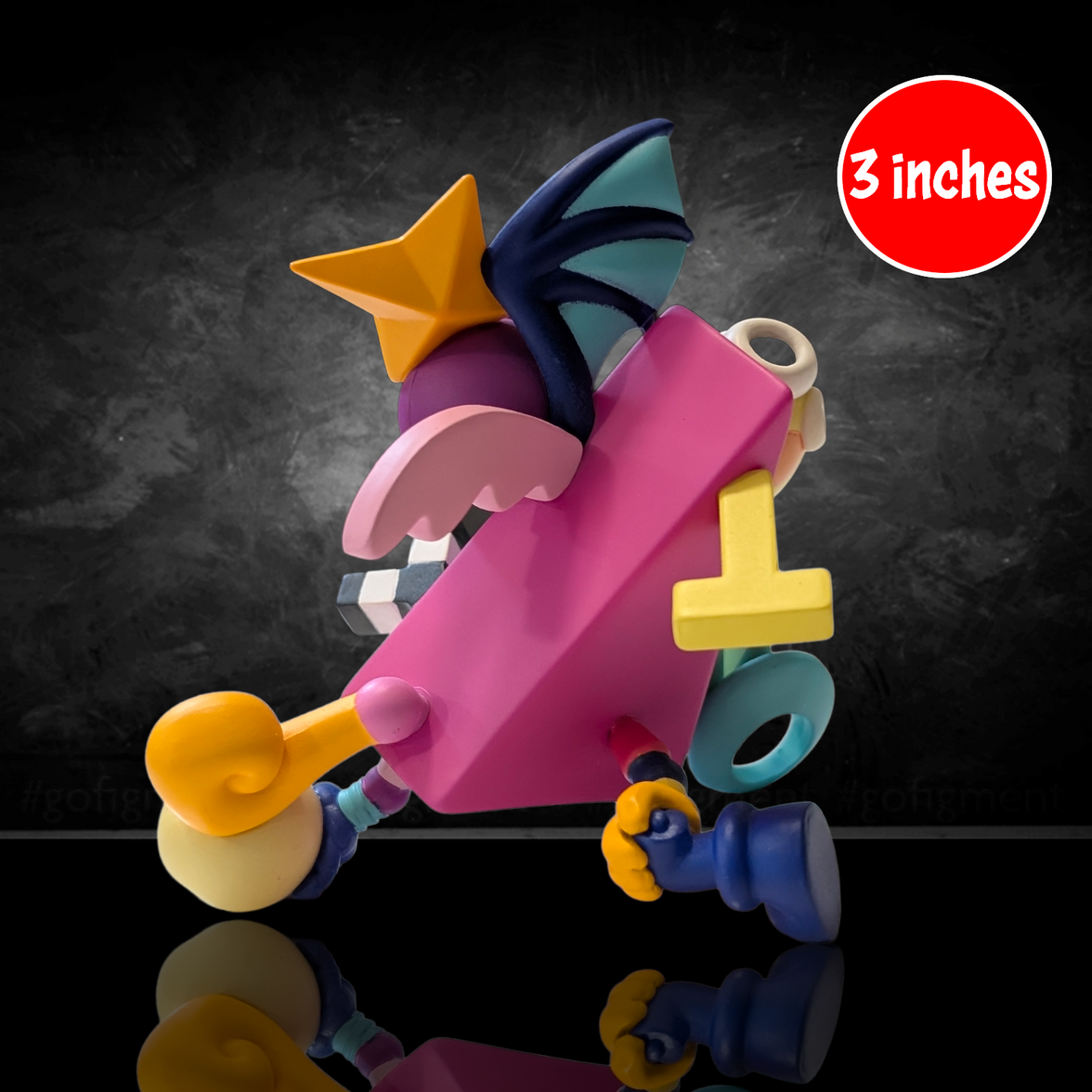 Digital Circus Animiniz: SIDESHOW Series - U-Pick Your Character 3-inch figure by Glitch Studios, new in box