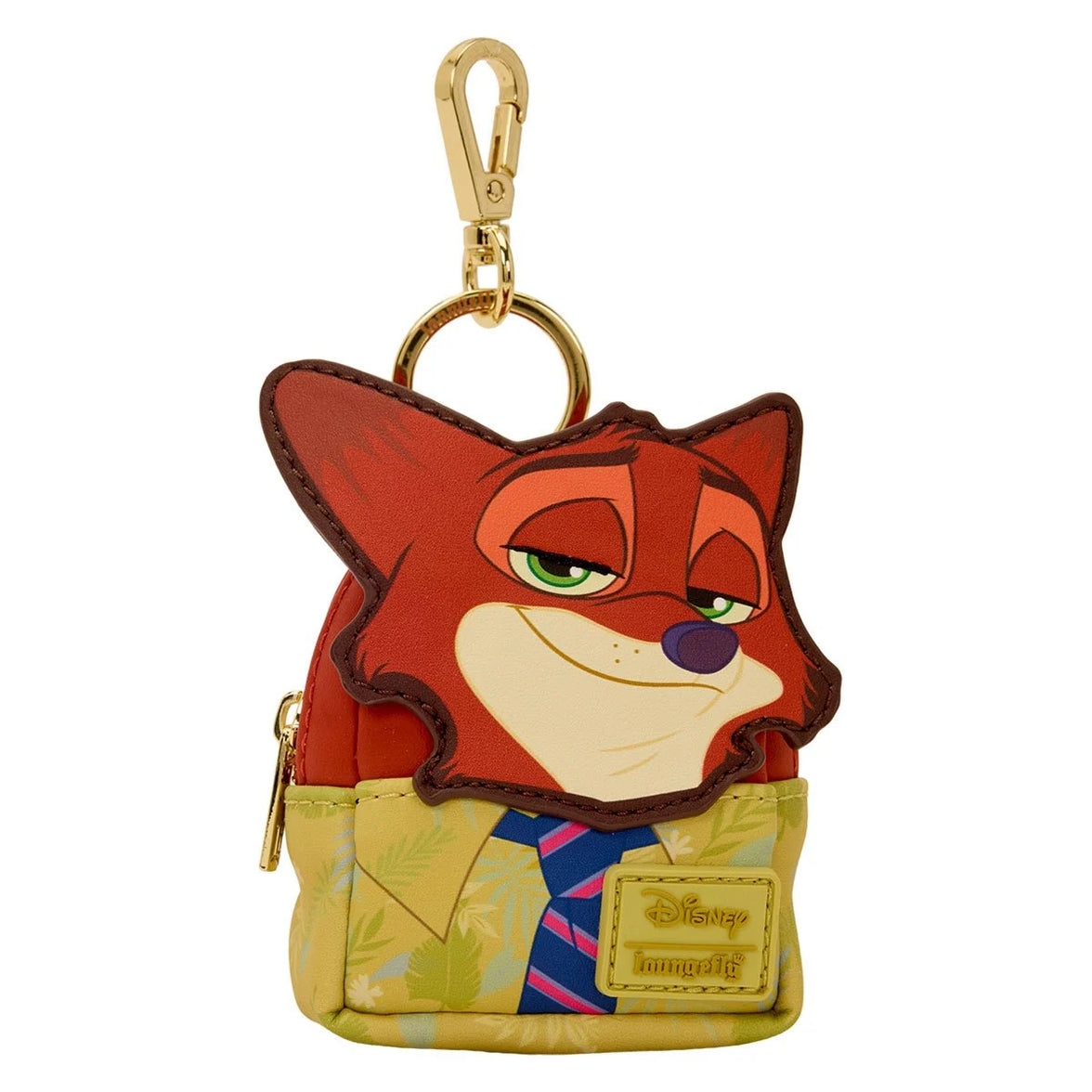 Mini-Loungefly Disney Zootopia Cosplay U-PICK Bag Charm Key Chains featuring Nick Wilde design new in box by Loungefly