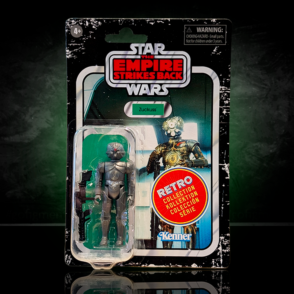 Star Wars Empire Strikes Back Zuckuss 3.75-inch action figure in original Kenner Retro Collection blister pack
