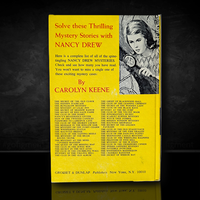 42 The Phantom of Pine Hill Nancy Drew Mystery Books -1965 (yb-white-endpages) vintage hardcover by Grosset & Dunlap, Inc.