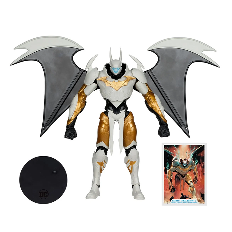 Batman Sixth Dimension 7" Action Figure McFarlane Toys Final Batsuit JLA image 2