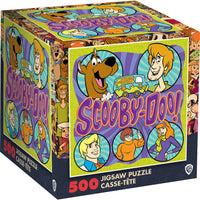 Scooby Doo Jigsaw Puzzle Cube Master Pieces 500 Pieces featuring classic characters by Master Pieces collectible puzzle