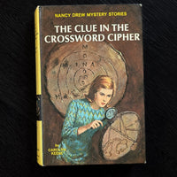 44 The Clue in the Crossword Cipher Nancy Drew Mystery Books -1967