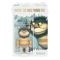 Where the Wild Things Are Carol monster figure by Super7 in package with illustrated character background and logo