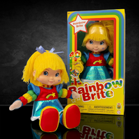 Rainbow Brite 12-inch plush doll with yellow hair and blue dress in box by The Loyal Subjects
