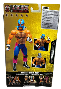 Konnan Legends of Lucha Libre Premium 6.5" Action Figure (1:12 Scale) – Classic Masked Era Edition new in box by Boss Fight Studio Llc