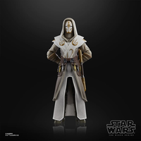 Hasbro Star Wars Black Series Jedi Temple Guard 6 inch action figure with detailed robes and helmet on black background