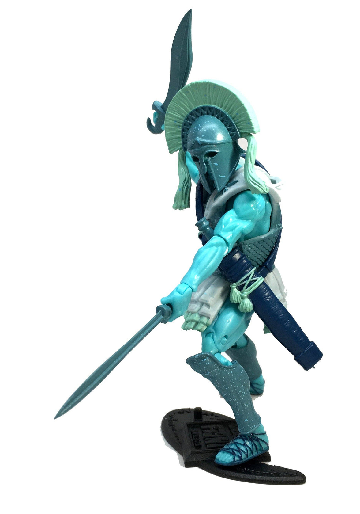 River Styx Guardian Vitruvian H.A.C.K.S. Action Figure Spectral Spartan of the Underworld 1:18 Scale by Boss Fight Studio Llc new in box