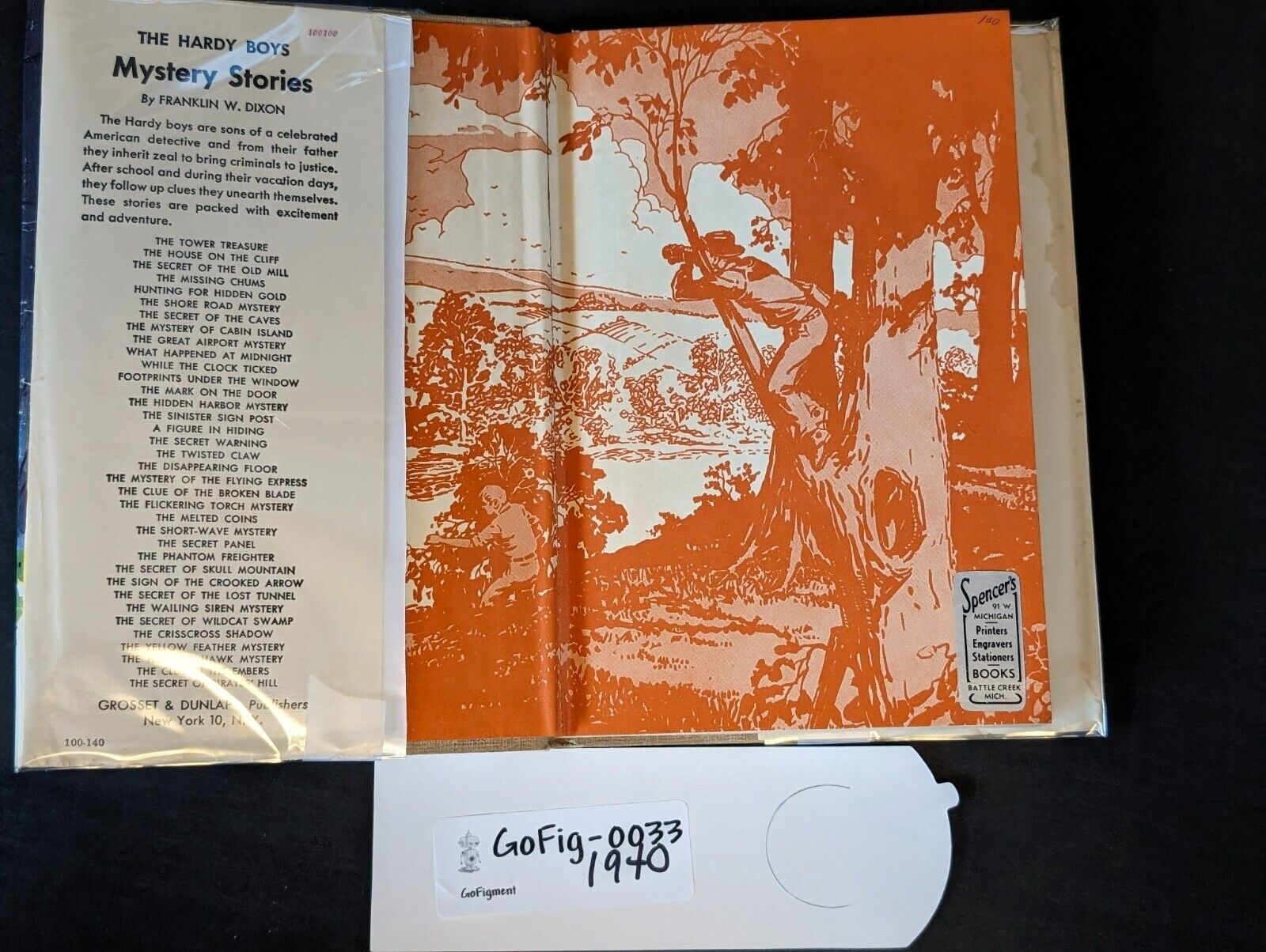 19 Disappearing Floor (1940-Dust): Vintage Hardy Boys Book image 10