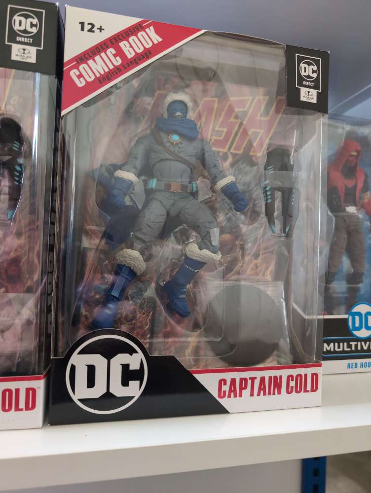 Captain Cold DC Direct (With Comic Book) 7" Action FIgure Page Punchers image 8