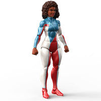 La Borinqueña Action Figure: La Borinqueña - Puerto Rico's First 1:12 Scale Super Hero new in box by Boss Fight Studio Llc