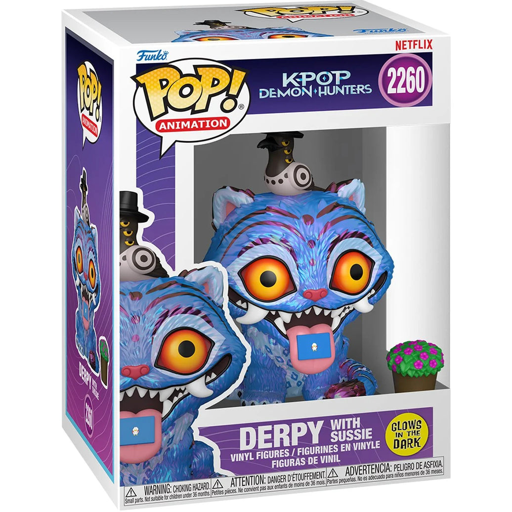K-Pop Demon Hunters Derpy with Susie Funko Pop! Vinyl Figure #2260 New In Protector by FUNKO in display box