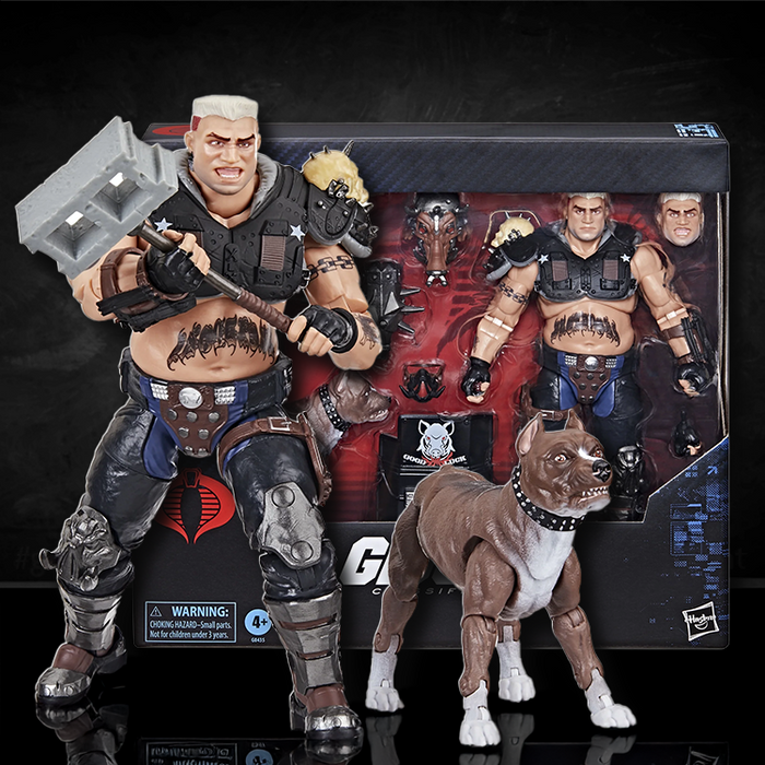 Dreadnok Road Pig Rakus Action Figure GI Joe Classified Series 1:12 image 0
