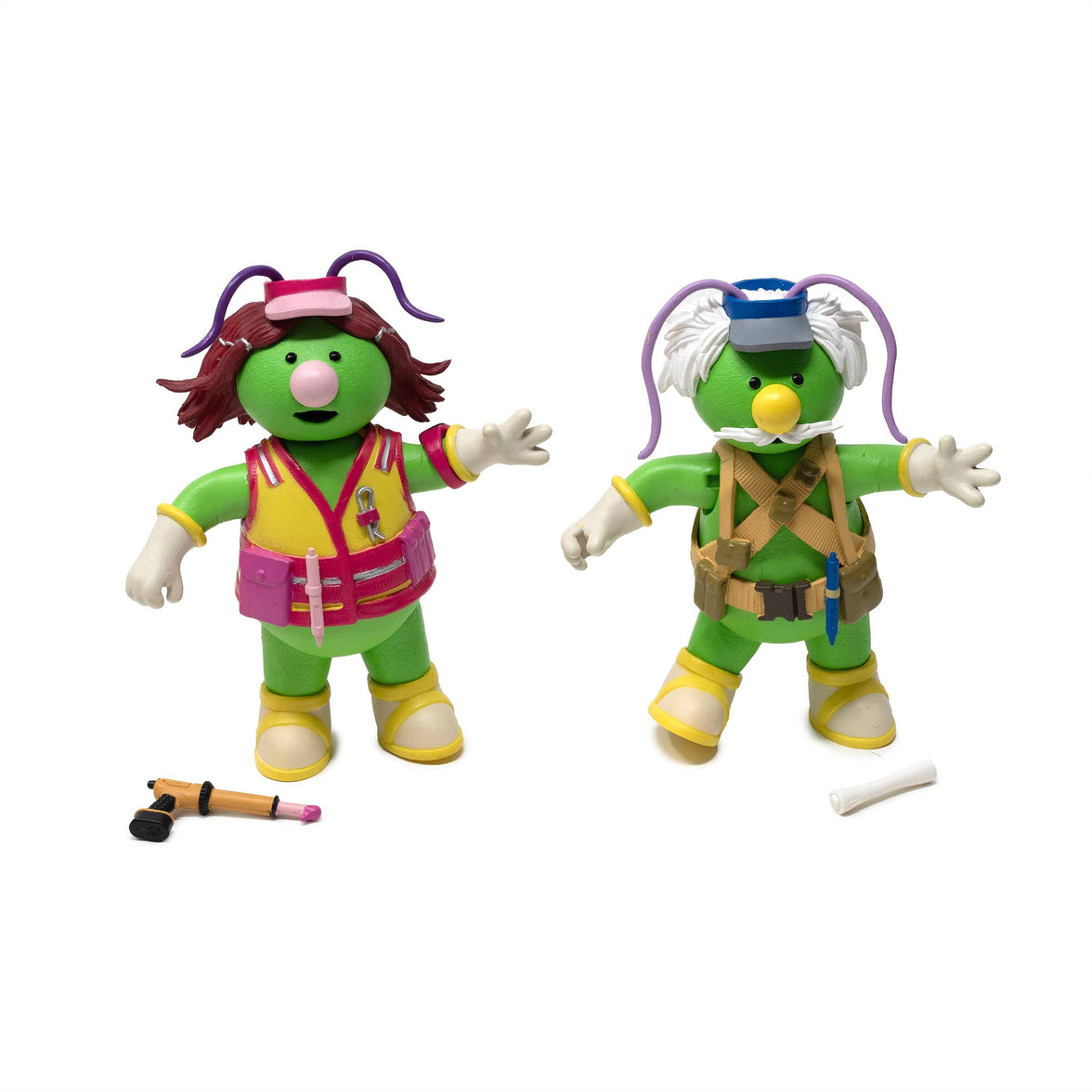 Boss Fight Studio Llc Fraggle Rock Doozer 2-pack action figures with accessories on white background