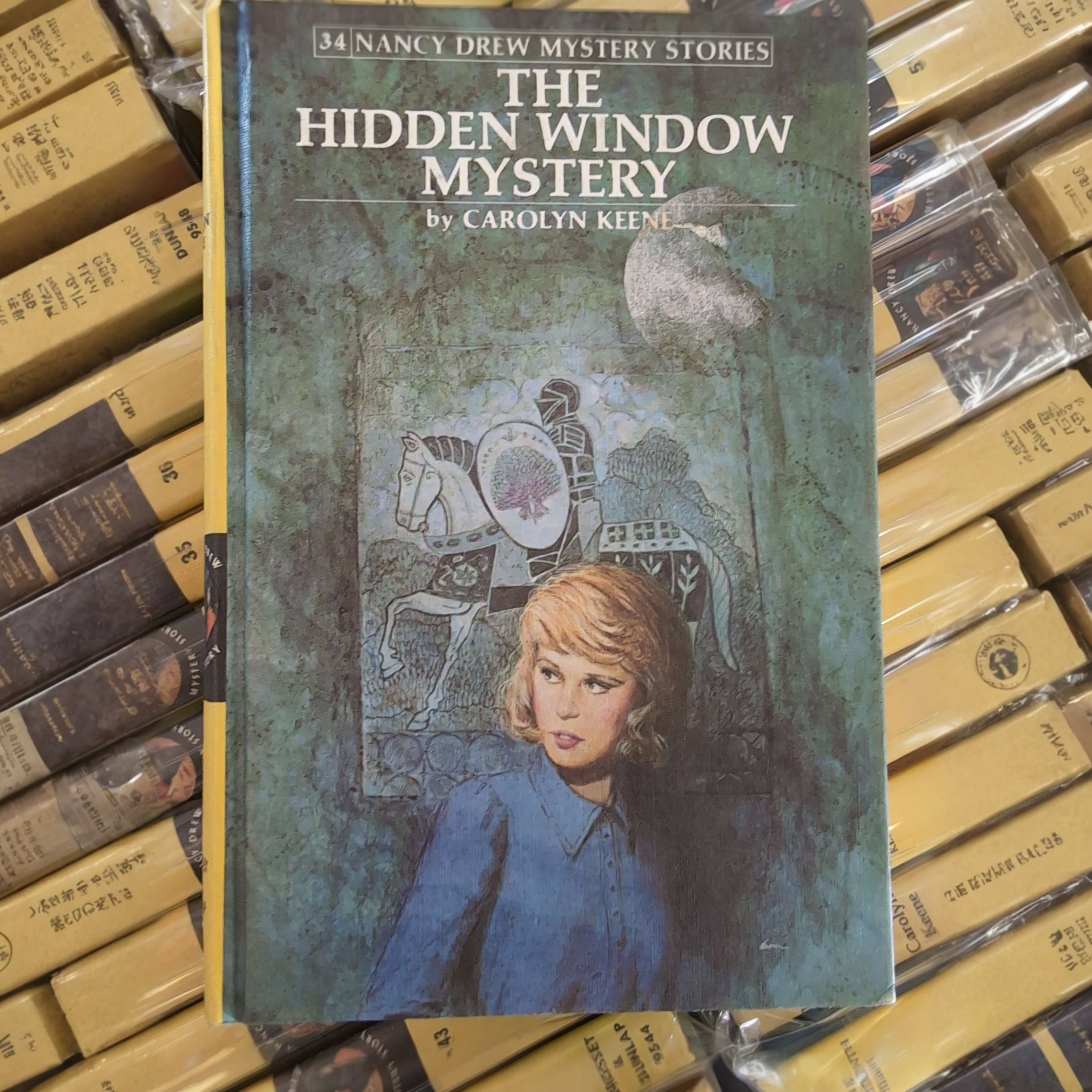 34 The Hidden Window Mystery Nancy Drew Book vintage edition by Carolyn Keene Grosset & Dunlap, Inc.