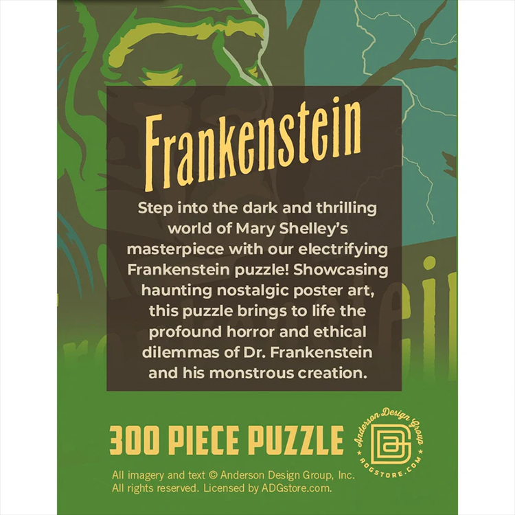 Frankenstein Jigsaw Puzzle Cube | Master Pieces | 300 Pieces image 2