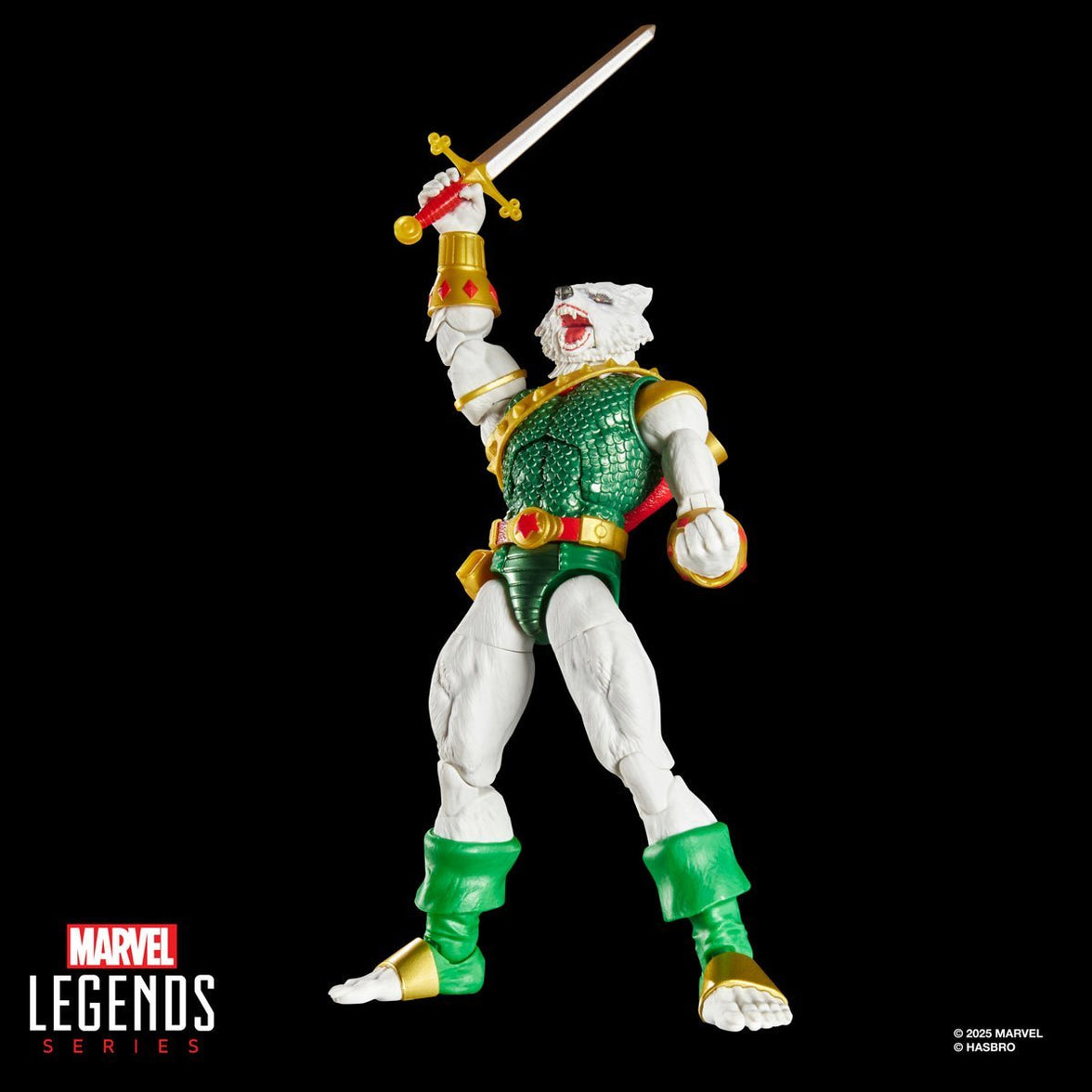 Spider-Man Marvel Legends Magic: The Gathering Man-Wolf 6-Inch Action Figure with Card