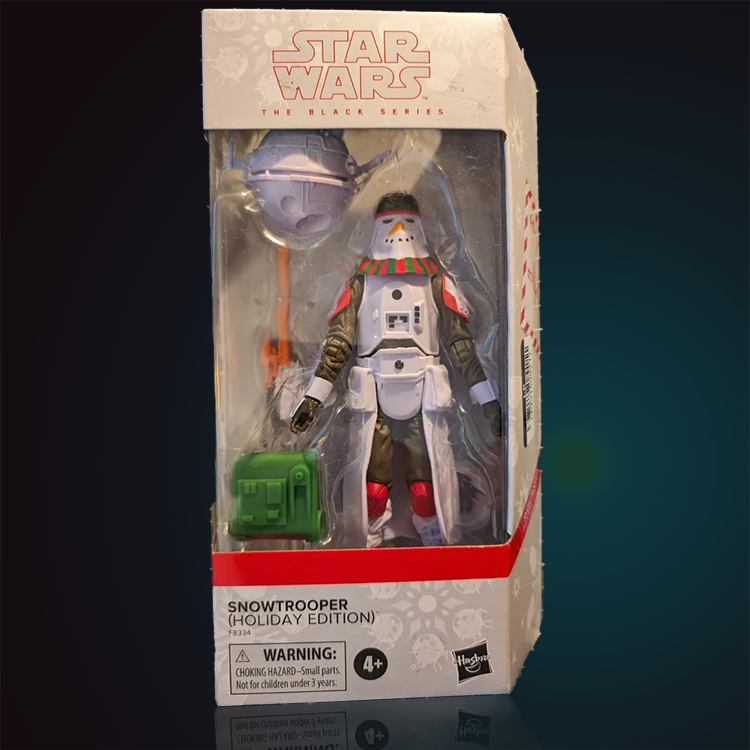 Christmas Snow Trooper  Star Wars The Black Series 1/12 Scale Action Figure image 0