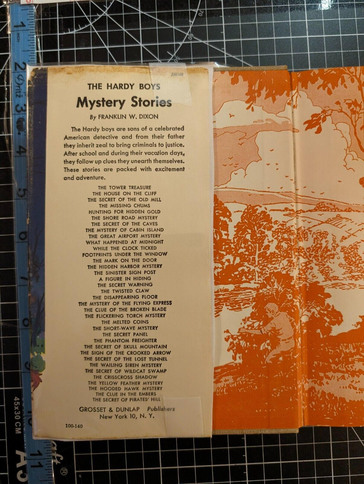 19 Disappearing Floor (1940-Dust): Vintage Hardy Boys Book image 6
