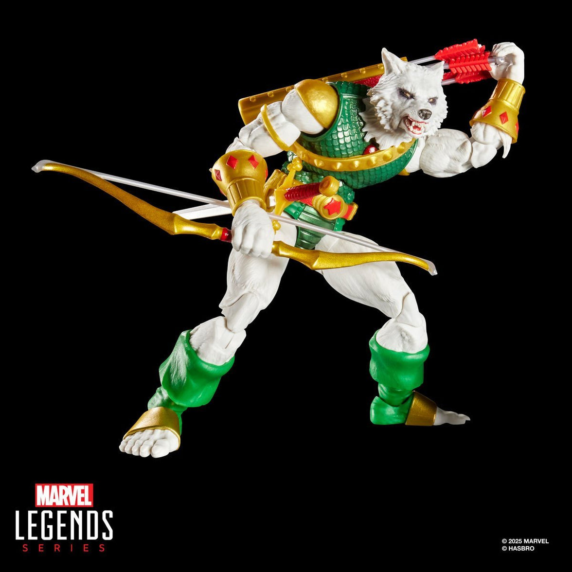 Spider-Man Marvel Legends Magic: The Gathering Man-Wolf 6-Inch Action Figure with Card