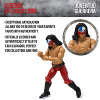 Juventud Guerrera Legends of Lucha Libre Fanaticos 6" Action Figure – WCW Era "The Juice" Edition (1:12 Scale) new in box by Boss Fight Studio Llc