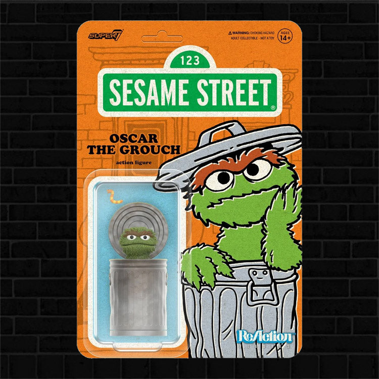 Sesame Street Action Figure Lot #3 Oscar the Grouch, Bert, Ernie, Lefty image 3