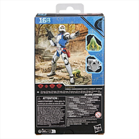 G.I. Joe Classified Series Cobra Commander action figure with combat armor, weapons, and serpent iguana accessory in packaging.