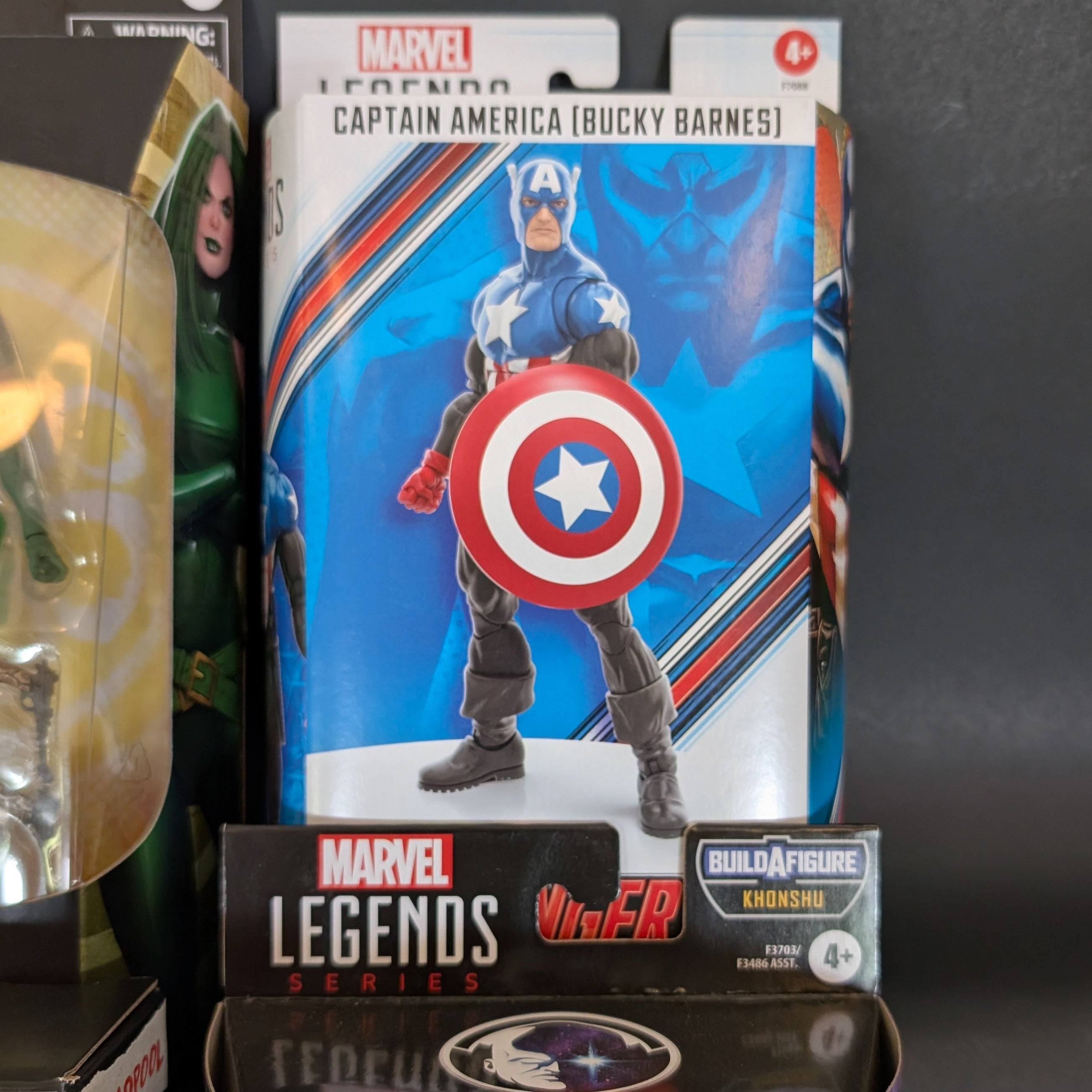 Deadpool, Scarlet Witch, Captain America Hydra 4 Pack Action Figure Lot 6 in image 2