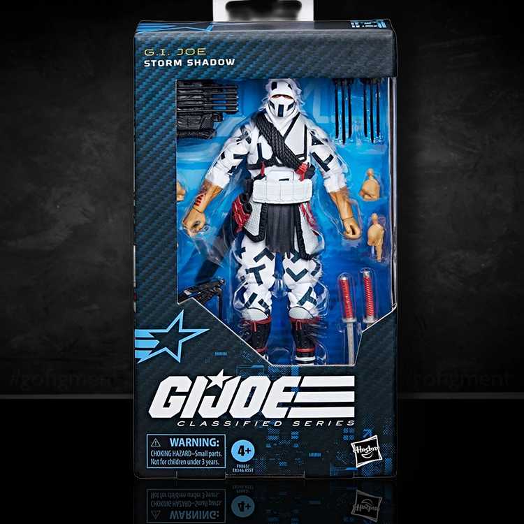 Darklon and Storm Shadow Action Figures GI Joe Classified Series 6inch 2 Pack image 2