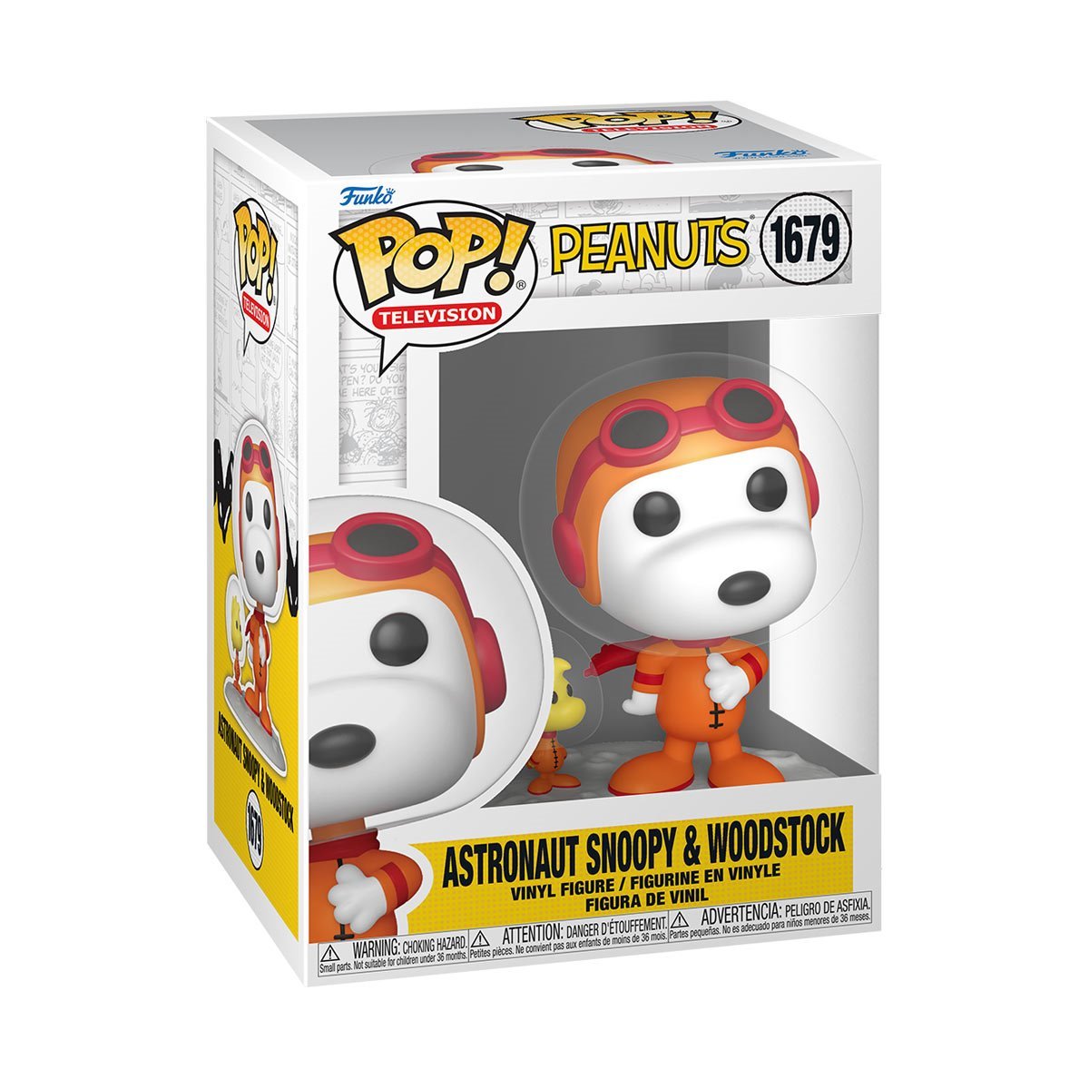 Peanuts Astronaut Snoopy & Woodstock Funko Pop Vinyl Figure #1679