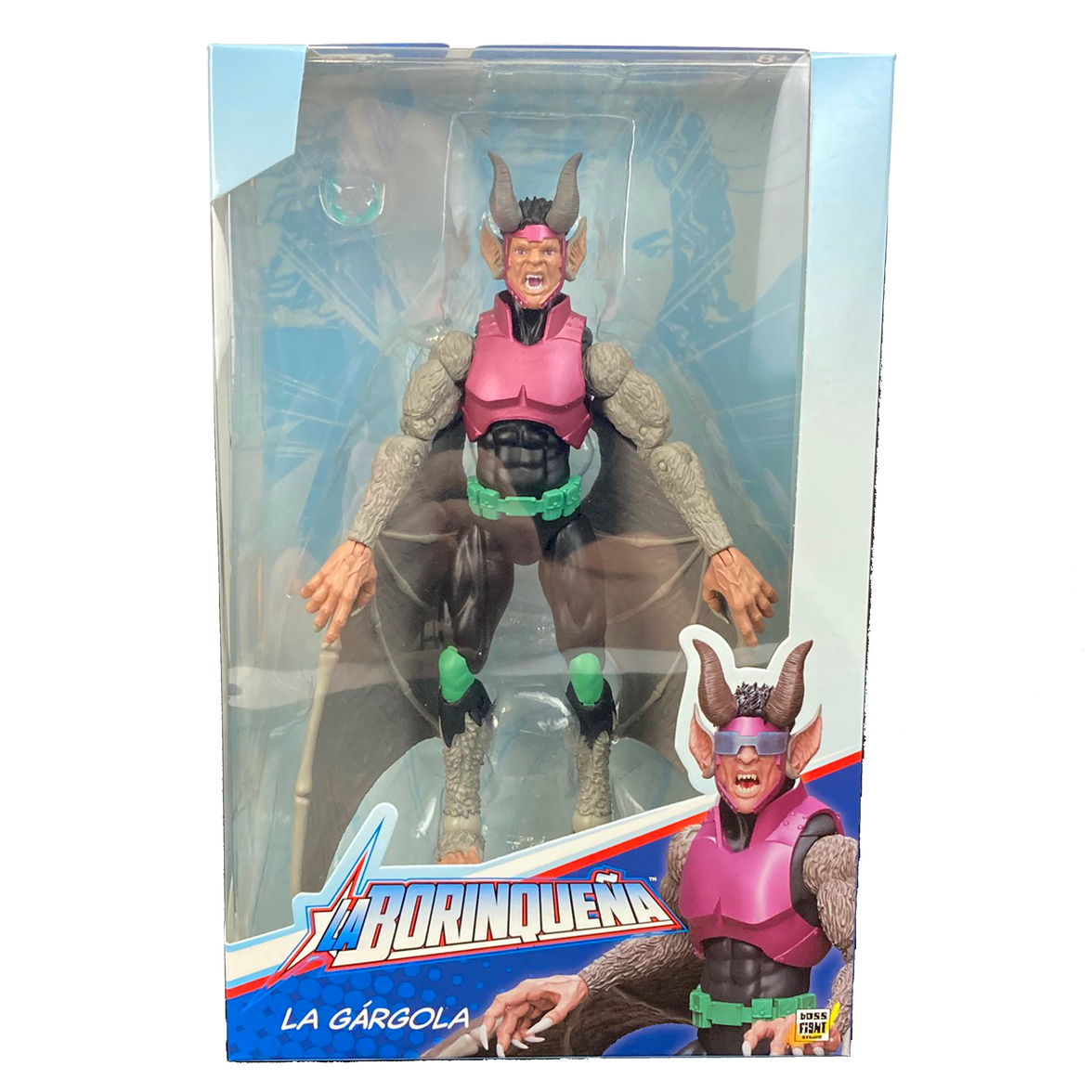 La Borinqueña Action Figure: La Gargola – 1:12 Scale Collectible Supervillain by Boss Fight Studio Llc new in box