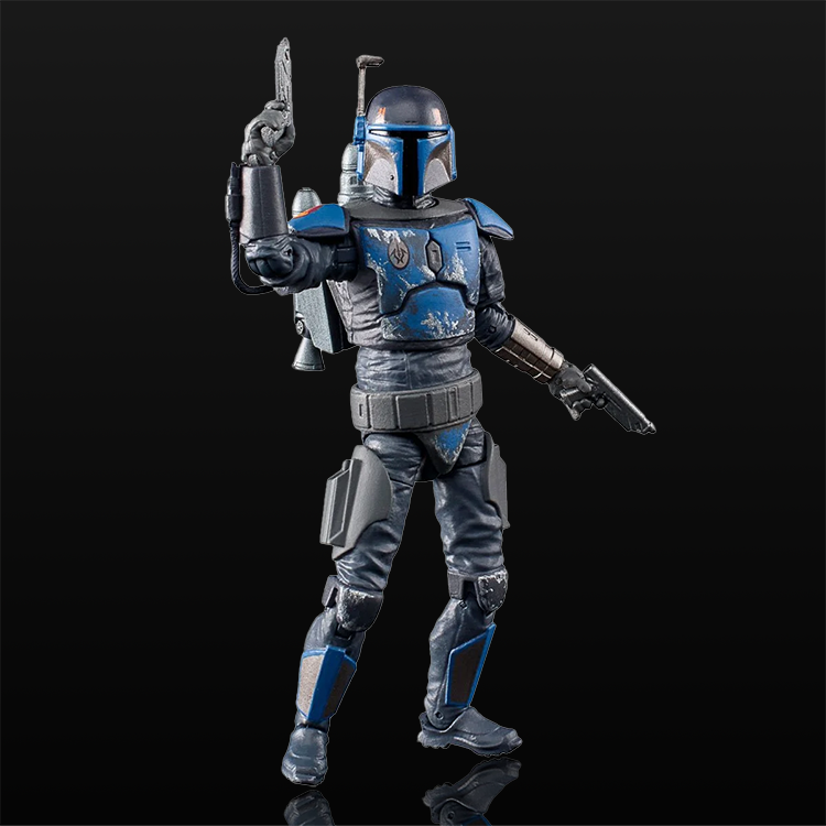 Death Watch Airborne Trooper Action Figure Star Wars VC-247 by Kenner, new in box collectible with detailed armor and weapons