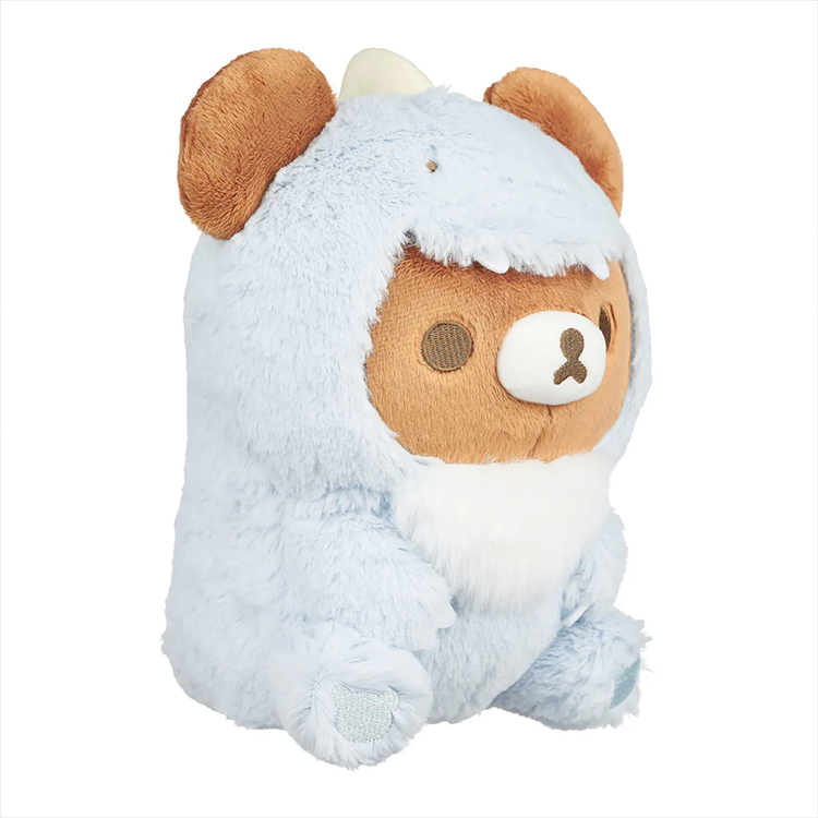 Chairoikoguma Blue Dinosaur Costume - Sitting Series Plush | San-X Original image 1