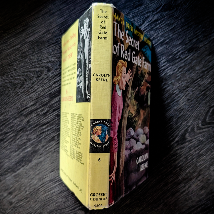 6 The Secret of Red Gate Farm Nancy Drew Mystery Books -1961