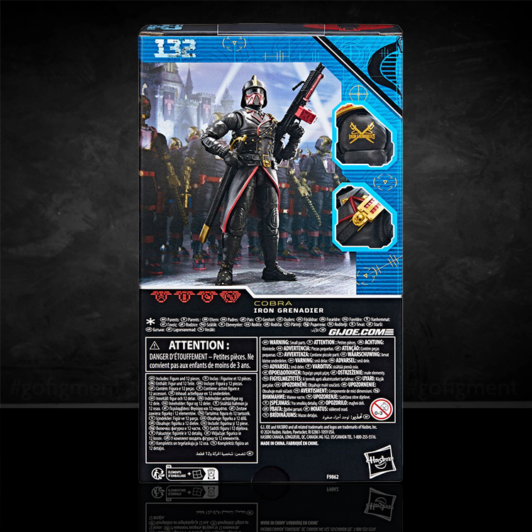Iron Grenadier Action Figure GI Joe Classified Series 6in. image 1