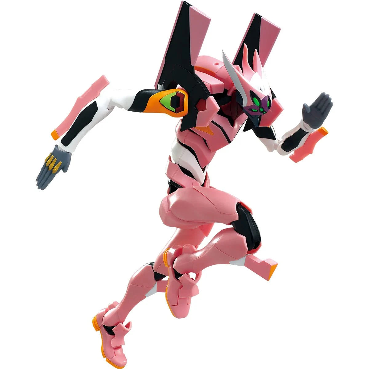 Type-08a 6.5" Blokees Model Kits Neon Genesis Evangelion Legend Edition pink mecha model kit in action pose