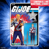 G.I. Joe Duke (America's 250th Anniversary) 3 3/4-Inch ReAction+ Figure by Super7 new in box with red strap and rifle accessory