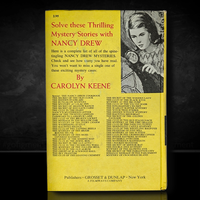 49 The Secret of Mirror Bay Nancy Drew Mystery Books -1972 Yellow Number