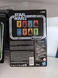 Obi-Wan Kenobi Star Wars Action Figure Wandering Jedi Vintage Collection by Hasbro in new in box packaging back card view