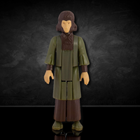 Zira Planet of the Apes 1:18 scale action figure by Super7 with green robe and detailed sculpt on dark background