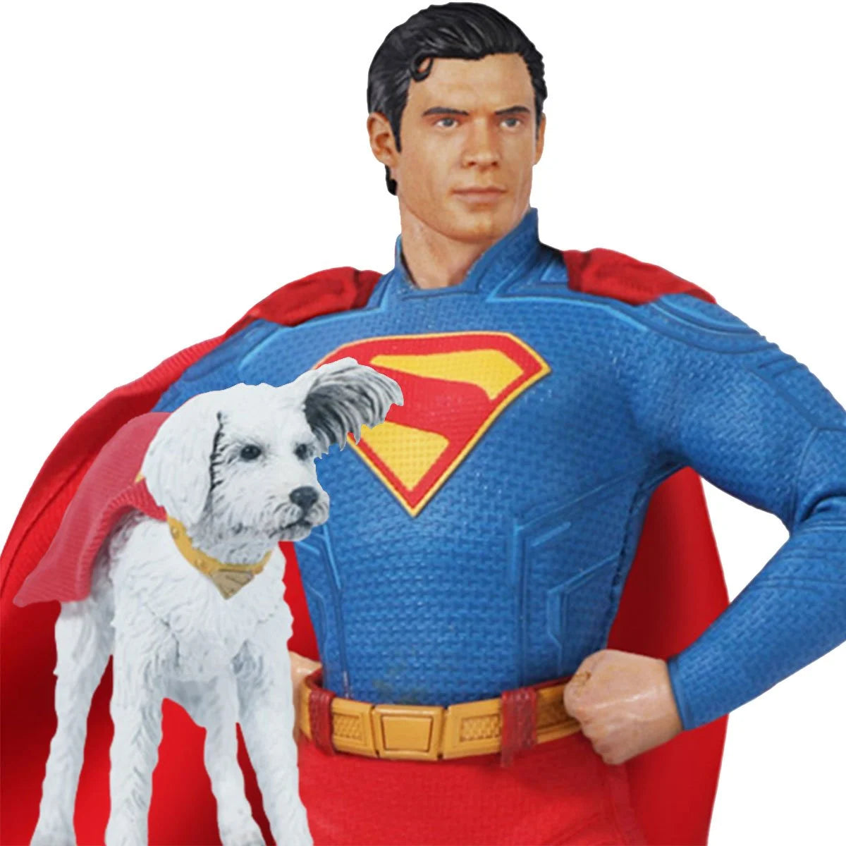 Superman (2025) One:12 Collective Action Figure by Mezco Toyz with Krypto the Superdog 6.7-Inch figure with dog
